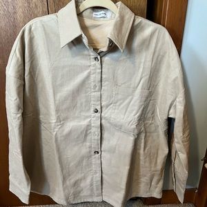 Tan corduroy jacket